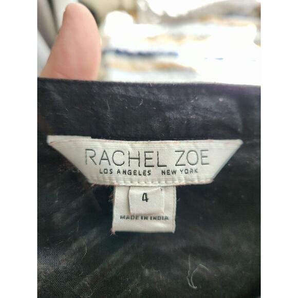 Rachel Zoe Bianca Mini Embroided Tassels Ethnic Boho Dress Size 4 - Picture 8 of 9